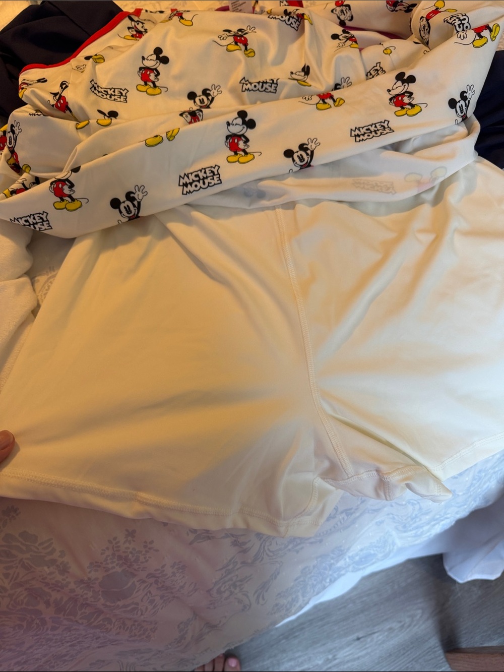 Disney athleisure Tank Dress built in shorts and Mickey Mouse Print - Picture 5 of 7
